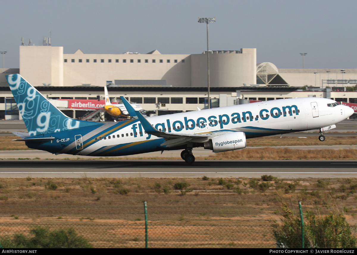 Aircraft Photo of G-CEJP | Boeing 737-8BK | Flyglobespan | AirHistory.net #638805