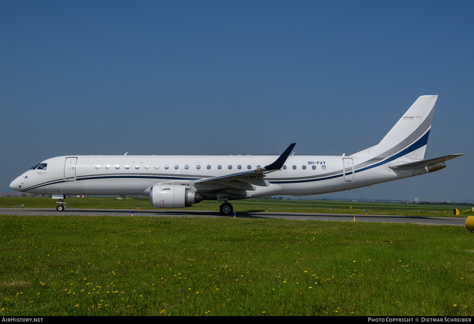 Aircraft Photo of 9H-FAY | Embraer Lineage 1000 (ERJ-190-100ECJ) | AirHistory.net #638813