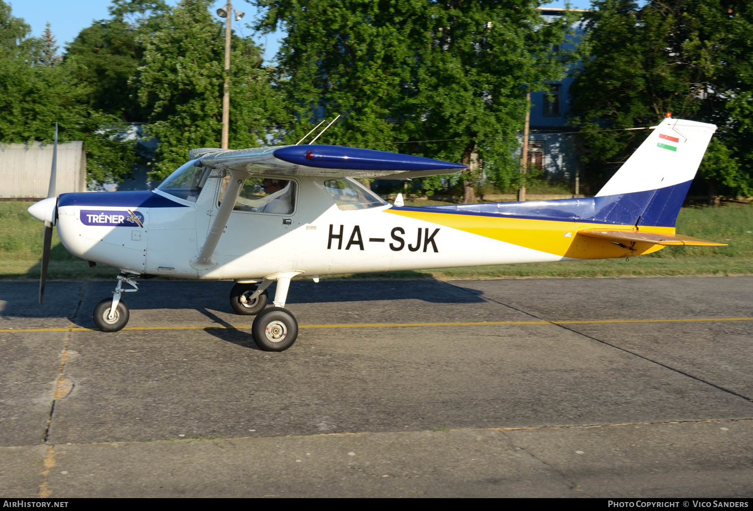 Aircraft Photo of HA-SJK | Cessna 152 II | Tréner Flight Academy | AirHistory.net #638816