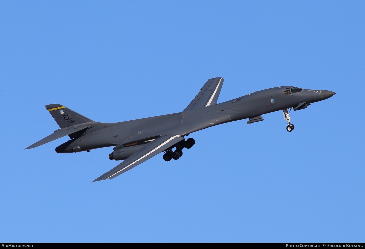Aircraft Photo of 86-0108 / AF86-108 | Rockwell B-1B Lancer | USA - Air Force | AirHistory.net #638822