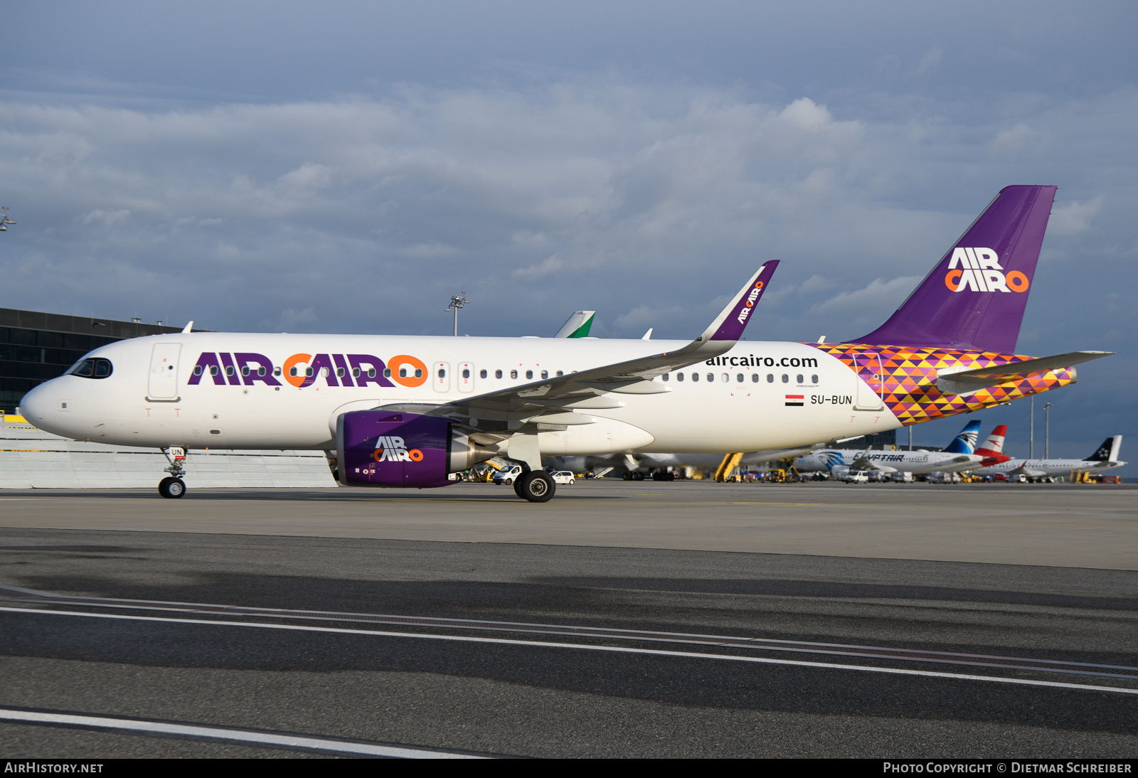 Aircraft Photo of SU-BUN | Airbus A320-251N | Air Cairo | AirHistory.net #638824