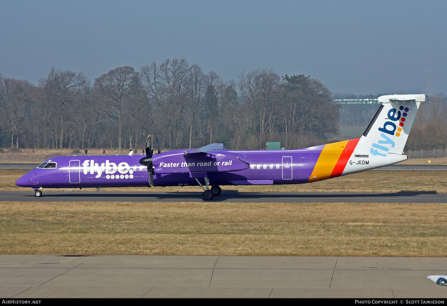Aircraft Photo of G-JEDM | Bombardier DHC-8-402 Dash 8 | Flybe | AirHistory.net #638843