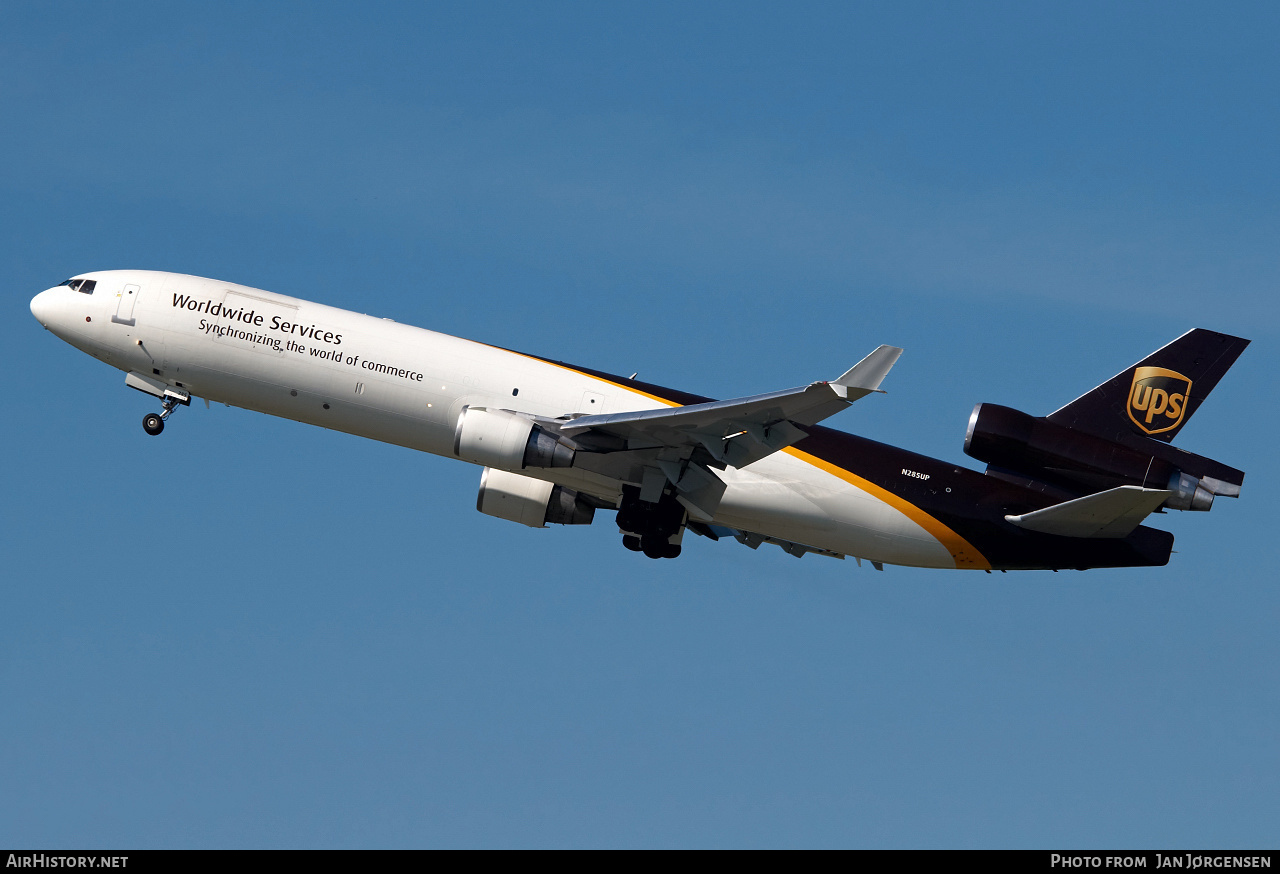 Aircraft Photo of N285UP | McDonnell Douglas MD-11F | United Parcel Service - UPS | AirHistory.net #638850