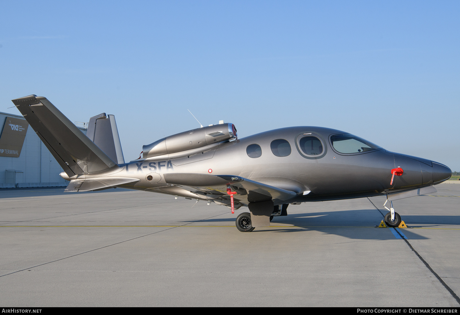 Aircraft Photo of LX-SFA | Cirrus SF-50 Vision G2+ | AirHistory.net #638857