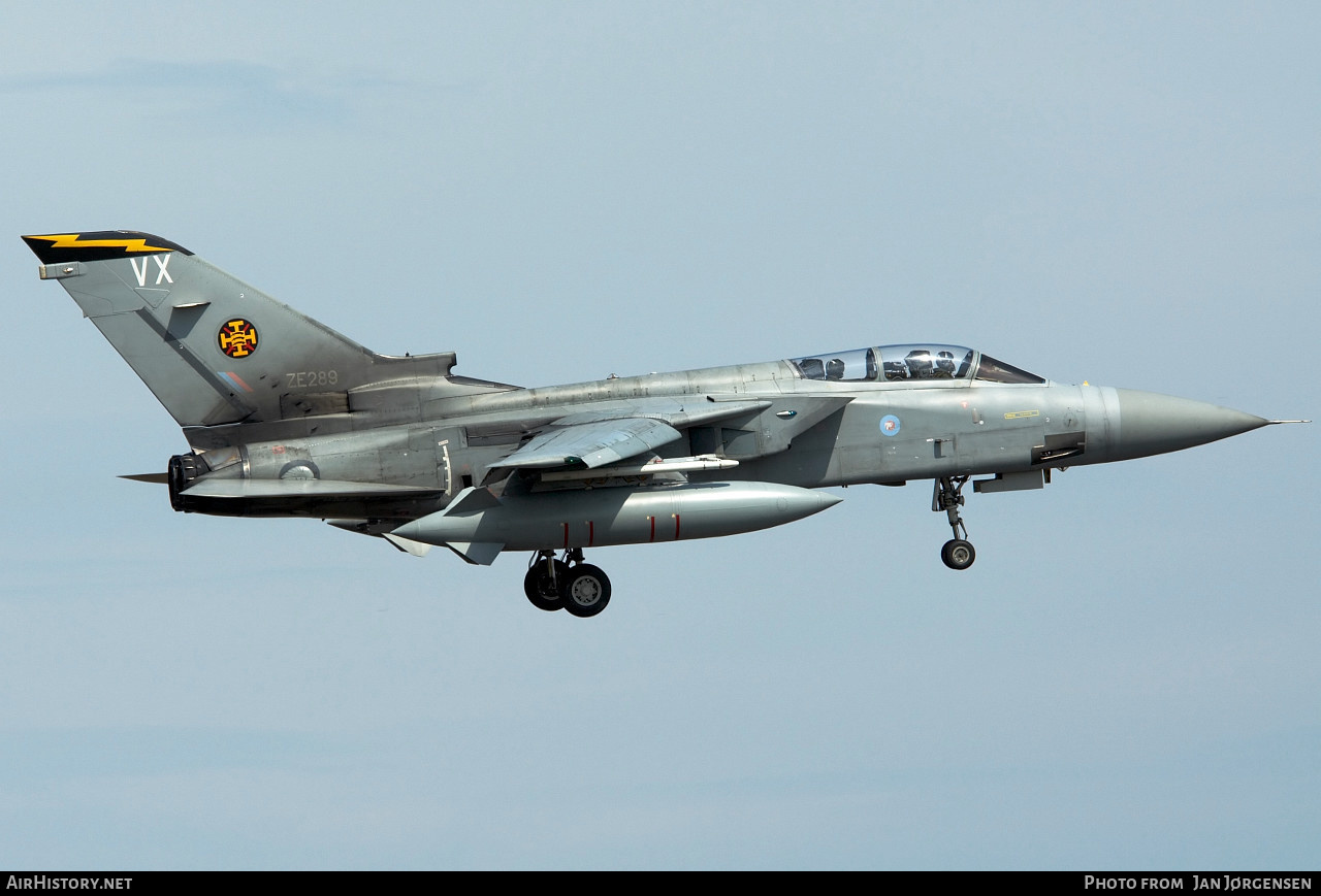 Aircraft Photo of ZE289 | Panavia Tornado F3 | UK - Air Force | AirHistory.net #638859