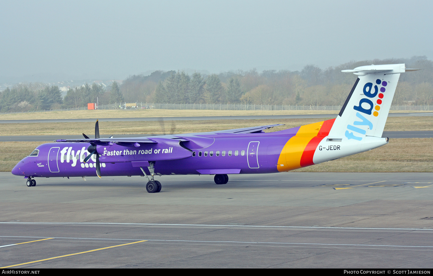 Aircraft Photo of G-JEDR | Bombardier DHC-8-402 Dash 8 | Flybe | AirHistory.net #638880