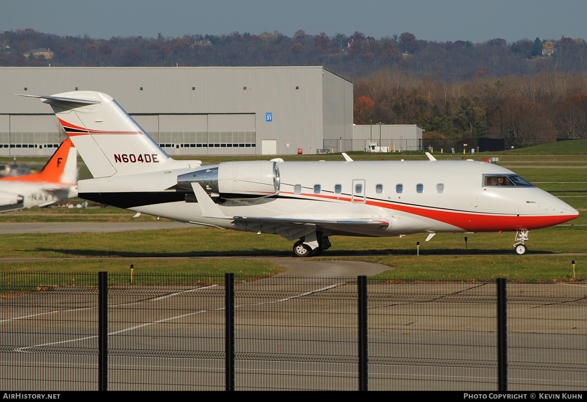Aircraft Photo of N604DE | Bombardier Challenger 604 (CL-600-2B16) | AirHistory.net #638889