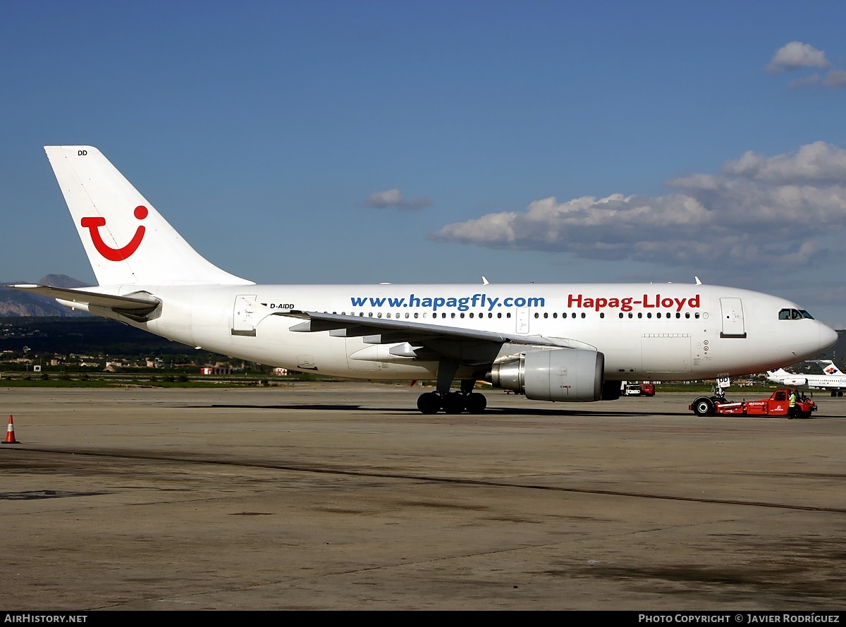 Aircraft Photo of D-AIDD | Airbus A310-304 | Hapag-Lloyd | AirHistory.net #638913