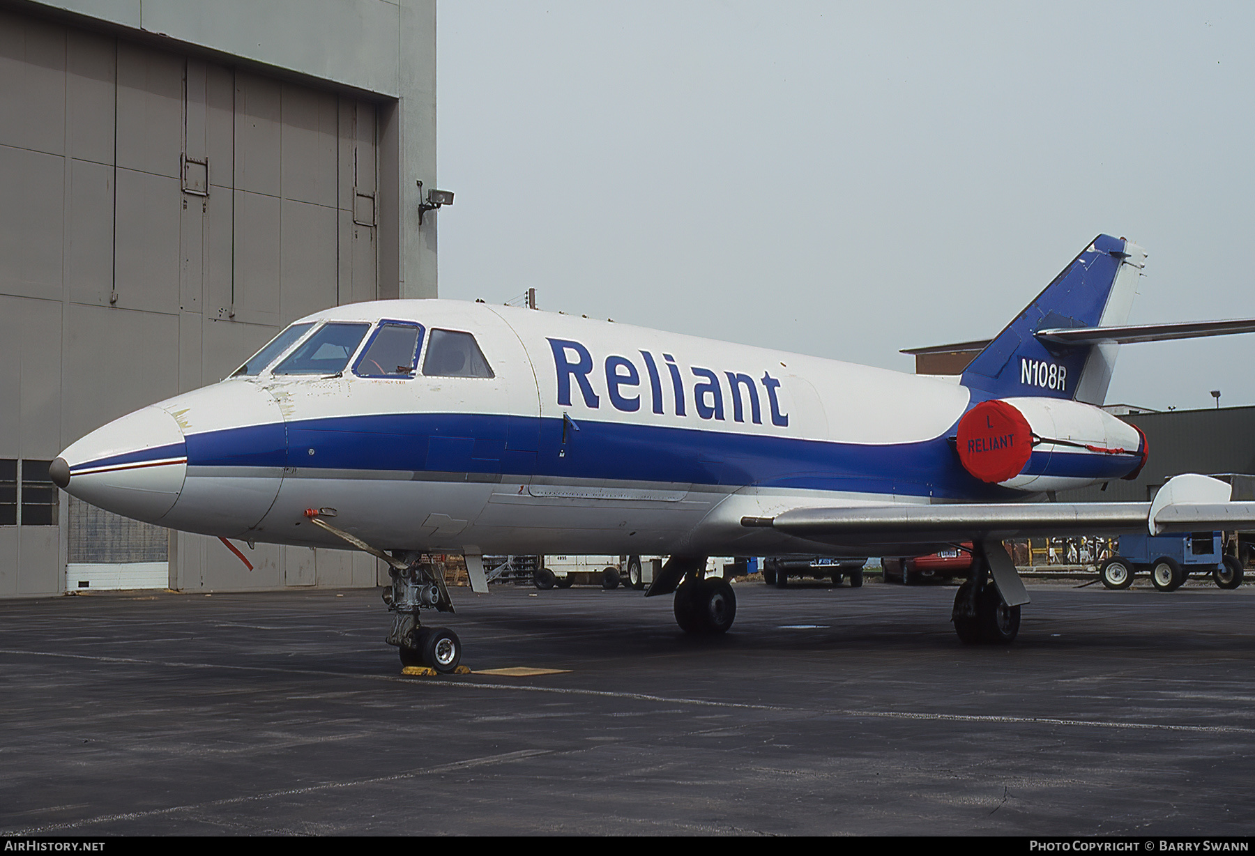 Aircraft Photo of N108R | Dassault Falcon 20D(C) | Reliant Airlines | AirHistory.net #638934
