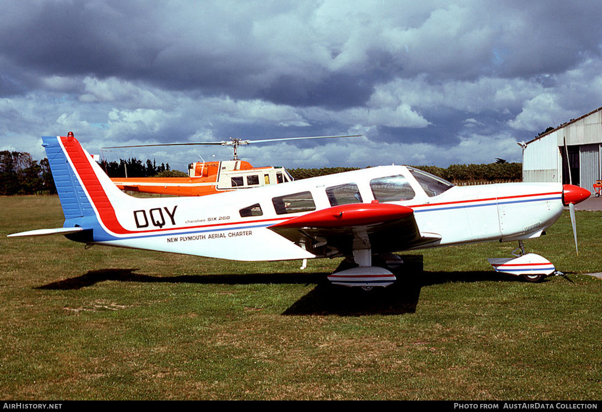 Aircraft Photo of ZK-DQY / DQY | Piper PA-32-260 Cherokee Six | New Plymouth Aerial Charter | AirHistory.net #638939