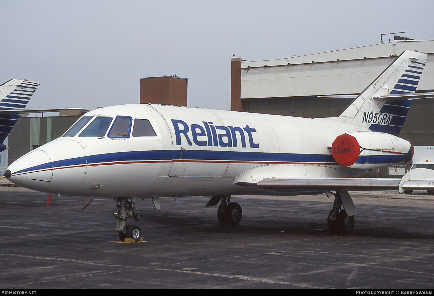 Aircraft Photo of N950RA | Dassault Falcon 20C | Reliant Airlines | AirHistory.net #638954