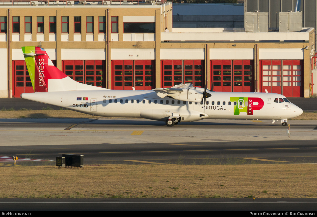Aircraft Photo of CS-DJB | ATR ATR-72-600 (ATR-72-212A) | TAP Portugal Express | AirHistory.net #638990