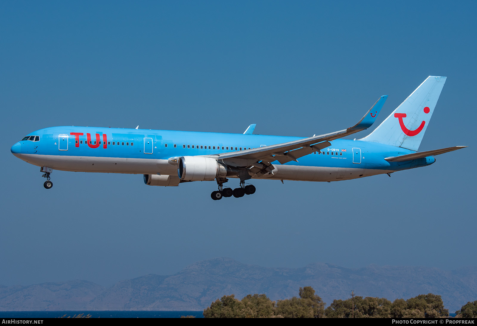 Aircraft Photo of G-OBYK | Boeing 767-38A/ER | TUI | AirHistory.net #638991