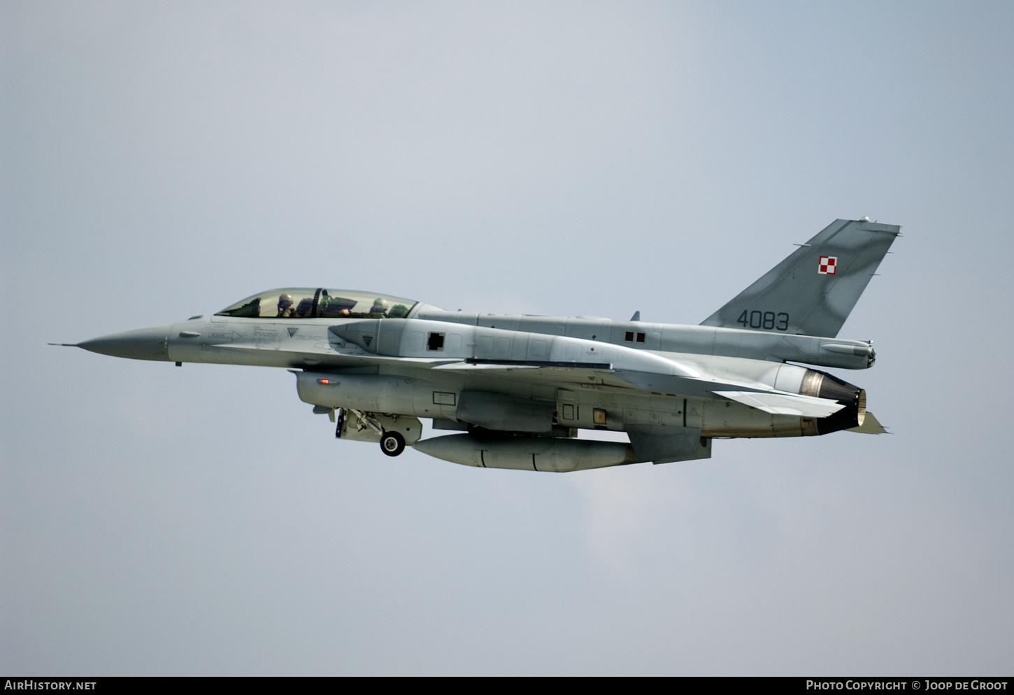 Aircraft Photo of 4083 | Lockheed Martin F-16D Fighting Falcon | Poland - Air Force | AirHistory.net #639017