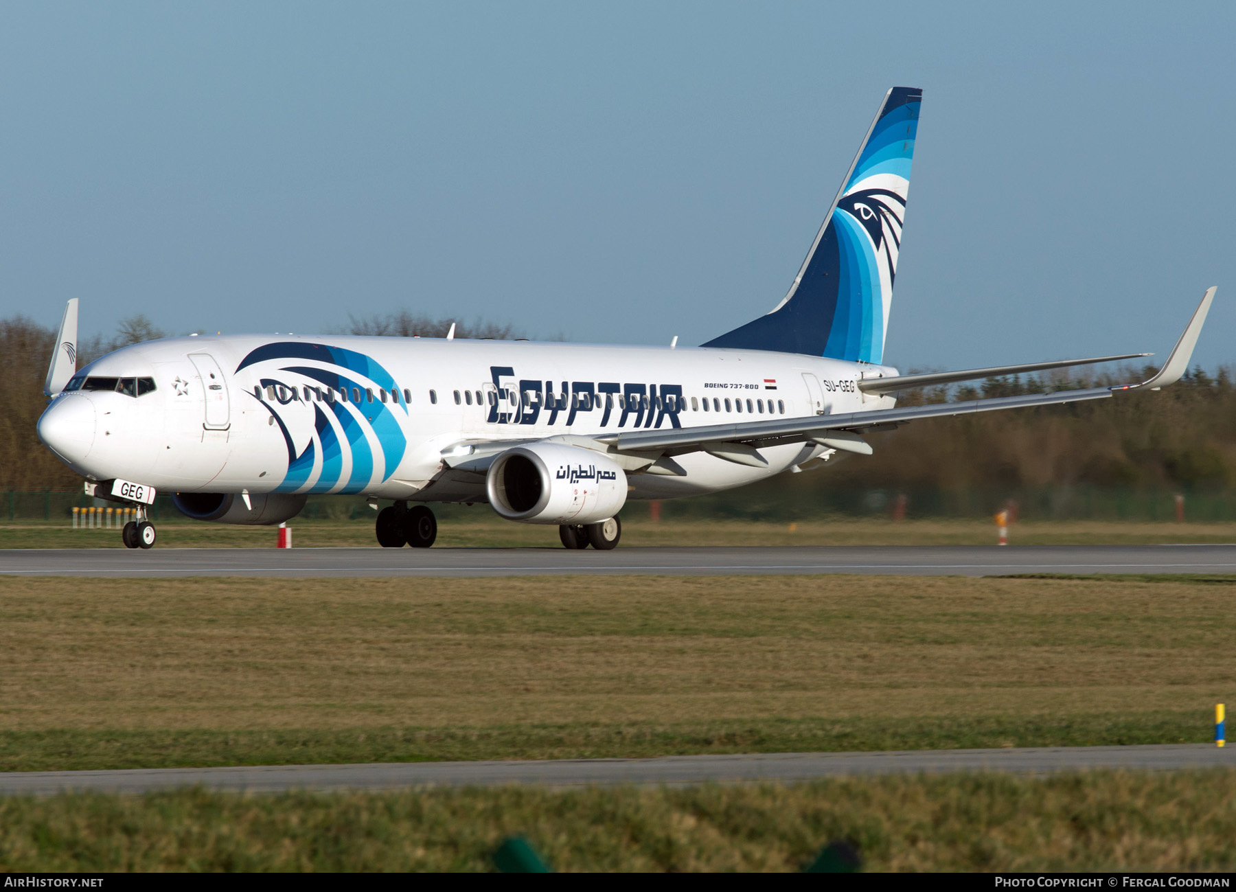 Aircraft Photo of SU-GEG | Boeing 737-800 | EgyptAir | AirHistory.net #639021