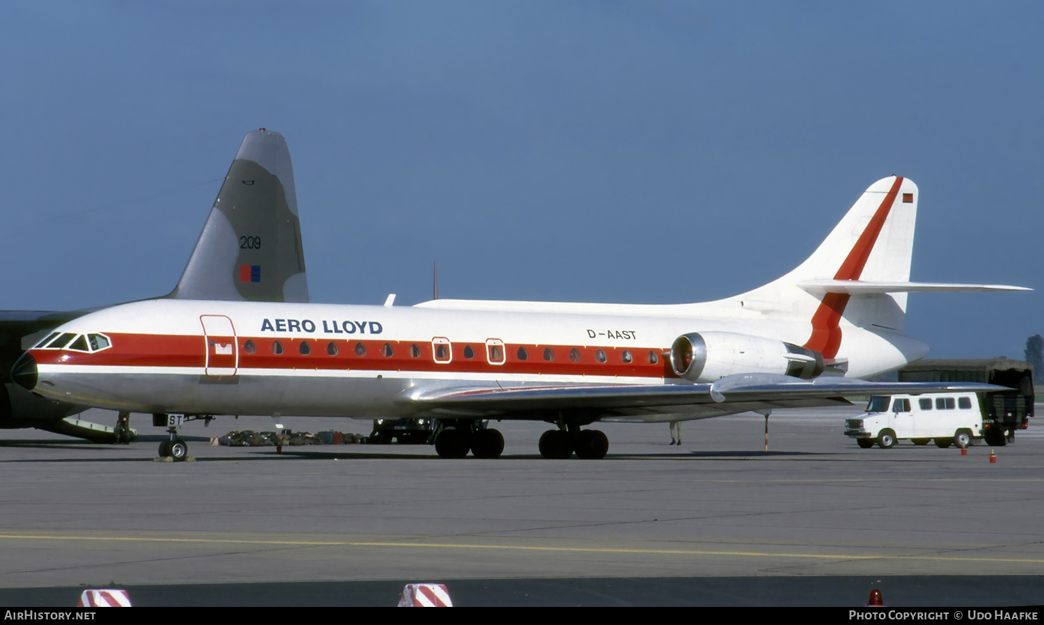 Aircraft Photo of D-AAST | Sud SE-210 Caravelle 10B1R | Aero Lloyd | AirHistory.net #639050