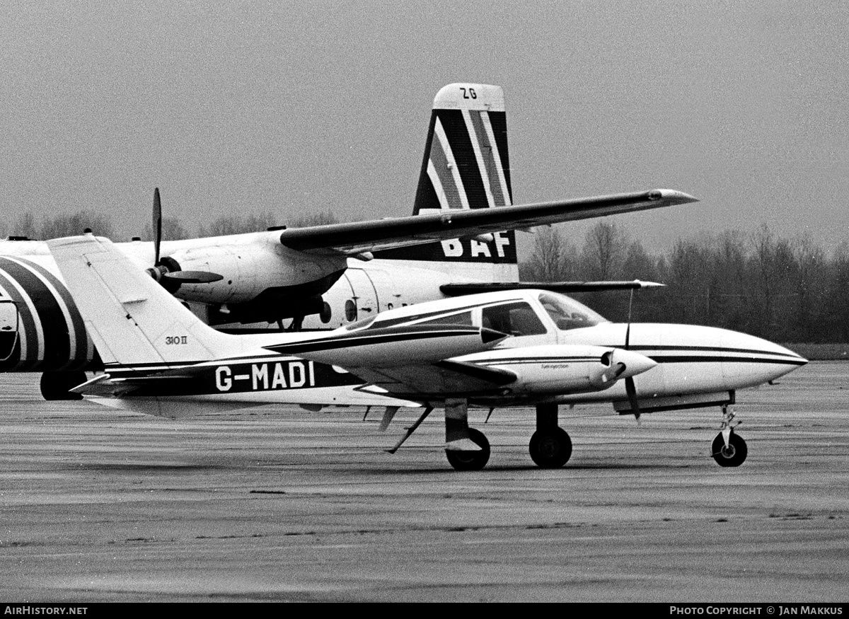 Aircraft Photo of G-MADI | Cessna 310R II | AirHistory.net #639053