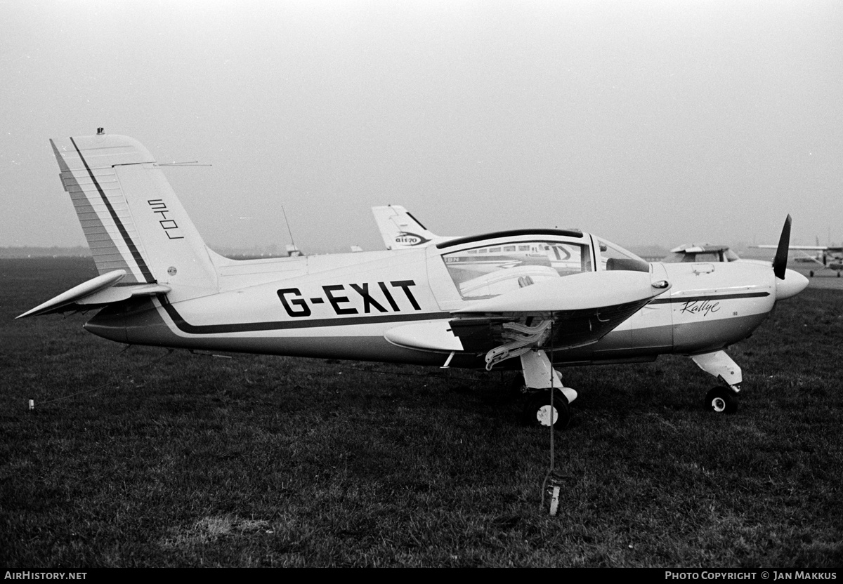 Aircraft Photo of G-EXIT | Socata MS-893E Rallye 180GT Gaillard | AirHistory.net #639054