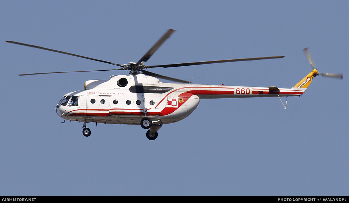 Aircraft Photo of 660 | Mil Mi-8T | Poland - Air Force | AirHistory.net #639055