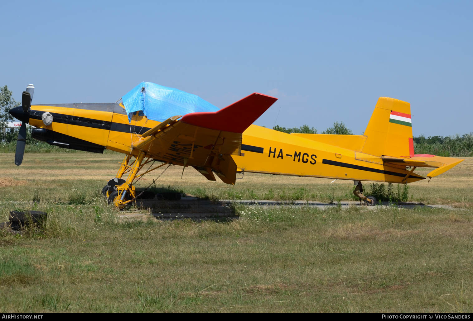 Aircraft Photo of HA-MGS | Zlin Z-37T Agro Turbo | AirHistory.net #639057