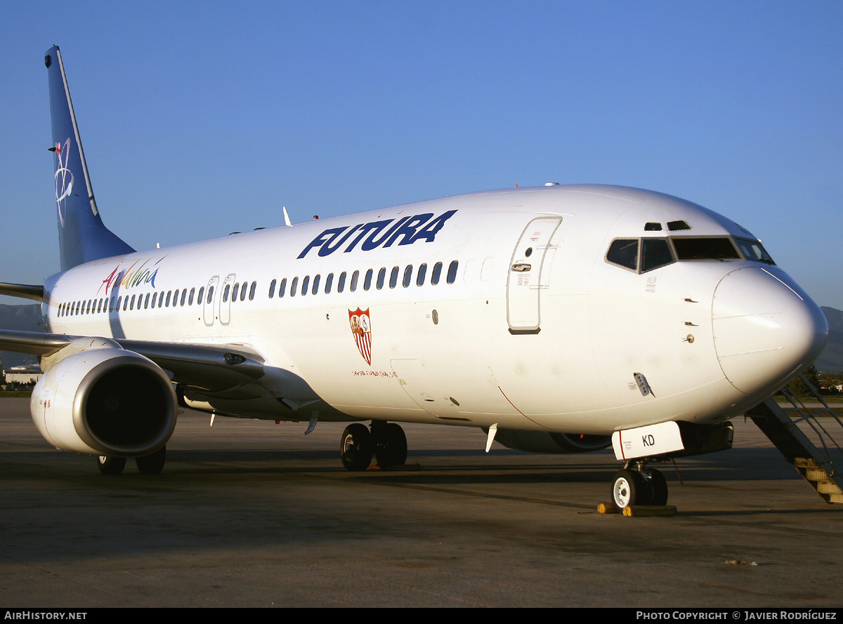 Aircraft Photo of EI-DKD | Boeing 737-86N | Futura International Airways | AirHistory.net #639079