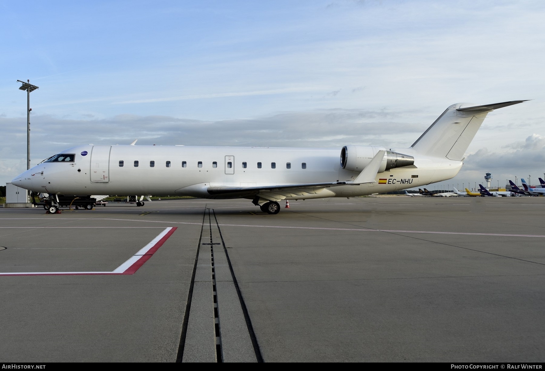 Aircraft Photo of EC-NHU | Bombardier CRJ-200ER (CL-600-2B19) | AirHistory.net #639106