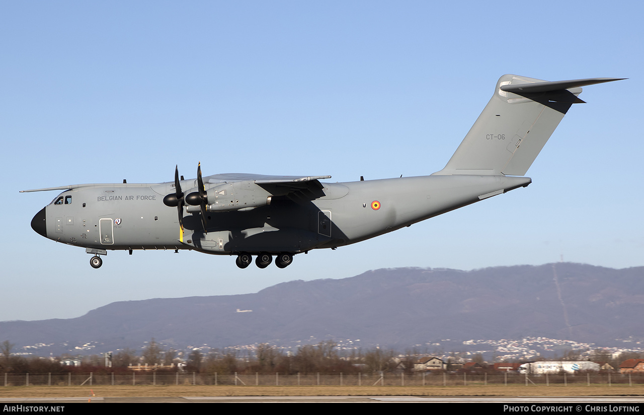 Aircraft Photo of CT-06 | Airbus A400M Atlas | Belgium - Air Force | AirHistory.net #639114