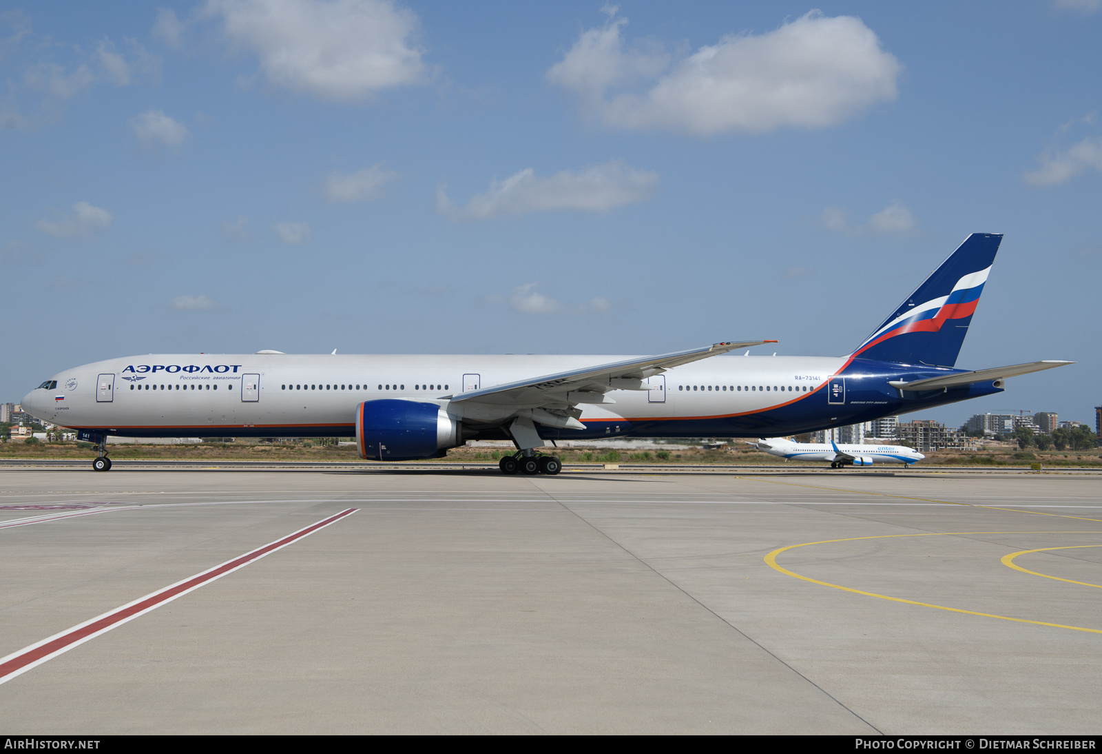 Aircraft Photo of RA-73141 | Boeing 777-300/ER | Aeroflot - Russian Airlines | AirHistory.net #639118