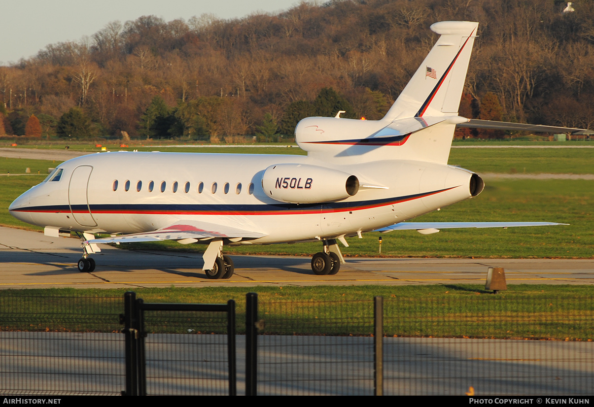 Aircraft Photo of N50LB | Dassault Falcon 900DX | AirHistory.net #639127