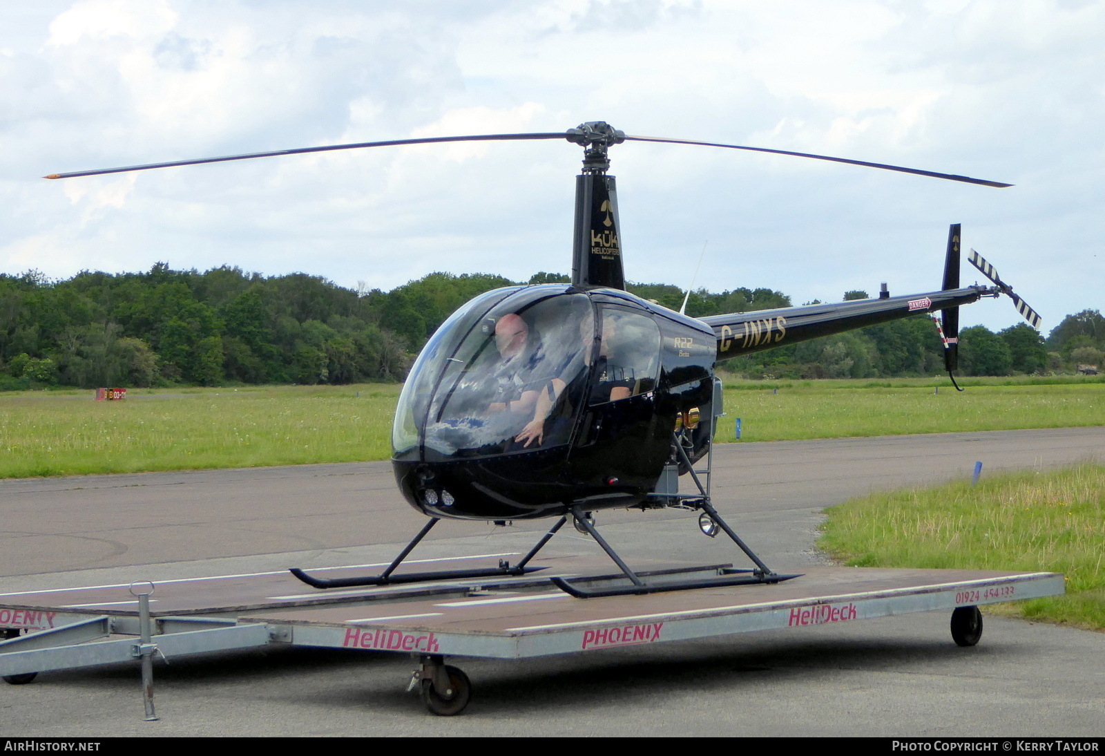 Aircraft Photo of G-INXS | Robinson R-22 Beta | Kuki Helicopters | AirHistory.net #639147