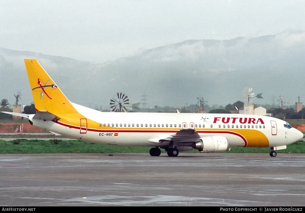 Aircraft Photo of EC-997 | Boeing 737-4S3 | Futura International Airways | AirHistory.net #639173