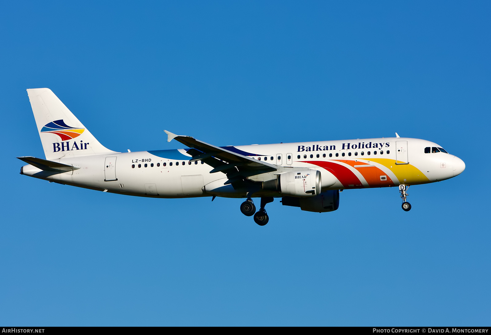 Aircraft Photo of LZ-BHD | Airbus A320-211 | Balkan Holidays Air - BH Air | AirHistory.net #639194