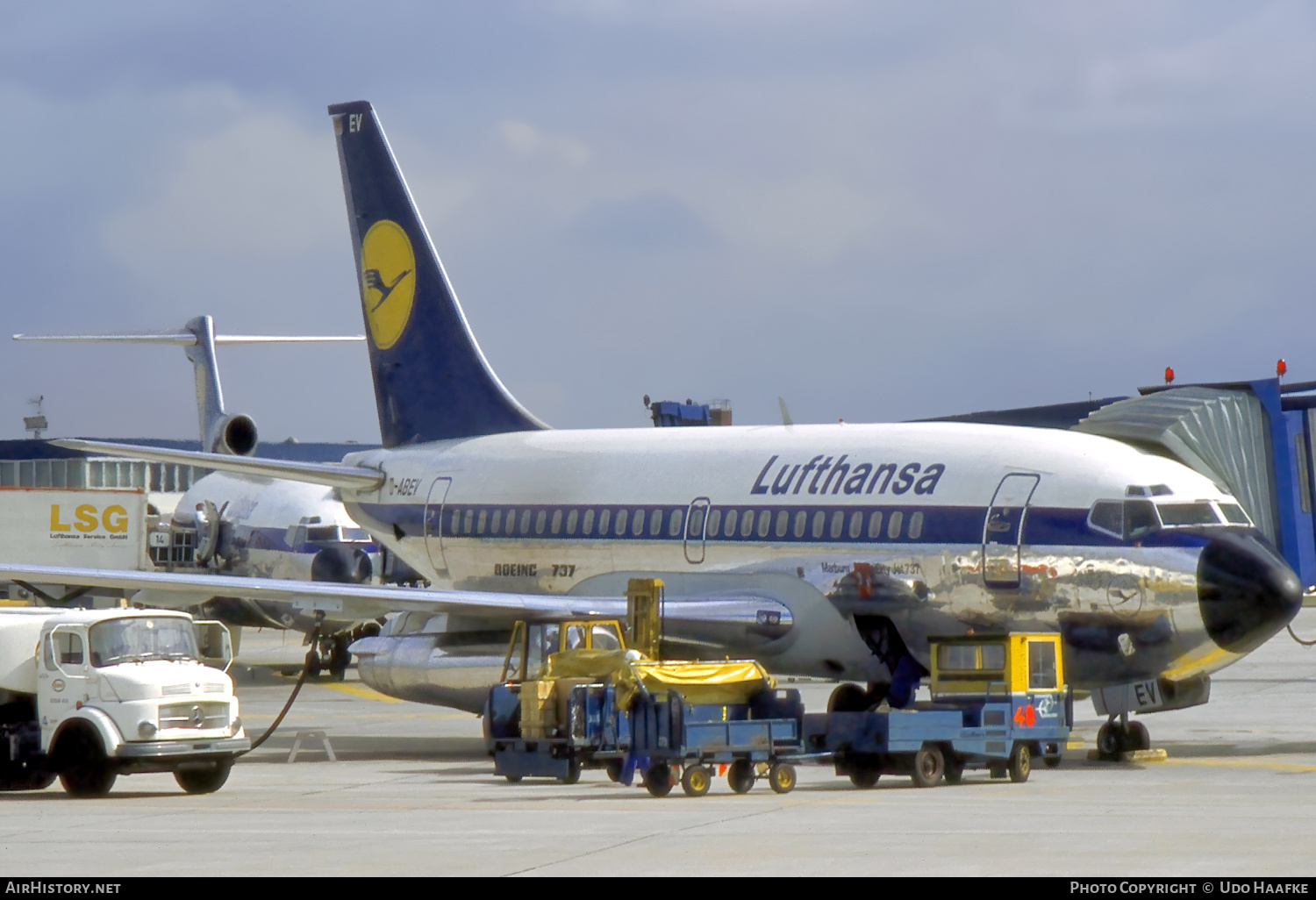 Aircraft Photo of D-ABEV | Boeing 737-130 | Lufthansa | AirHistory.net #639205
