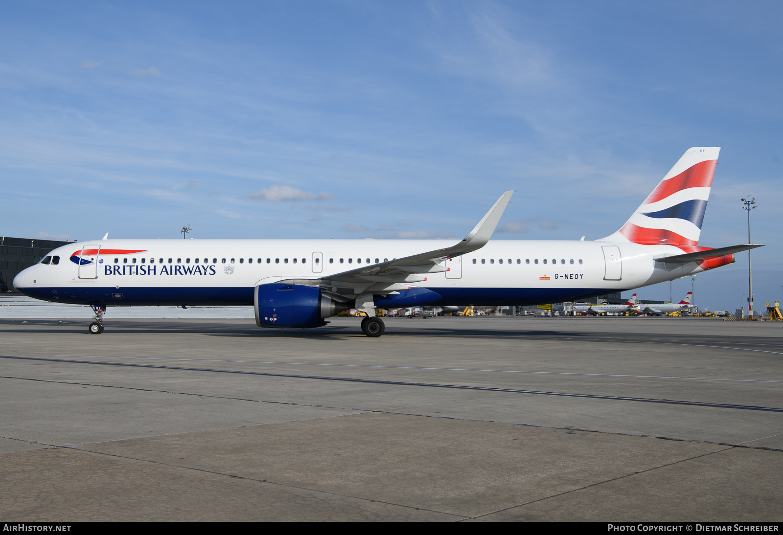 Aircraft Photo of G-NEOY | Airbus A321-251NX | British Airways | AirHistory.net #639214