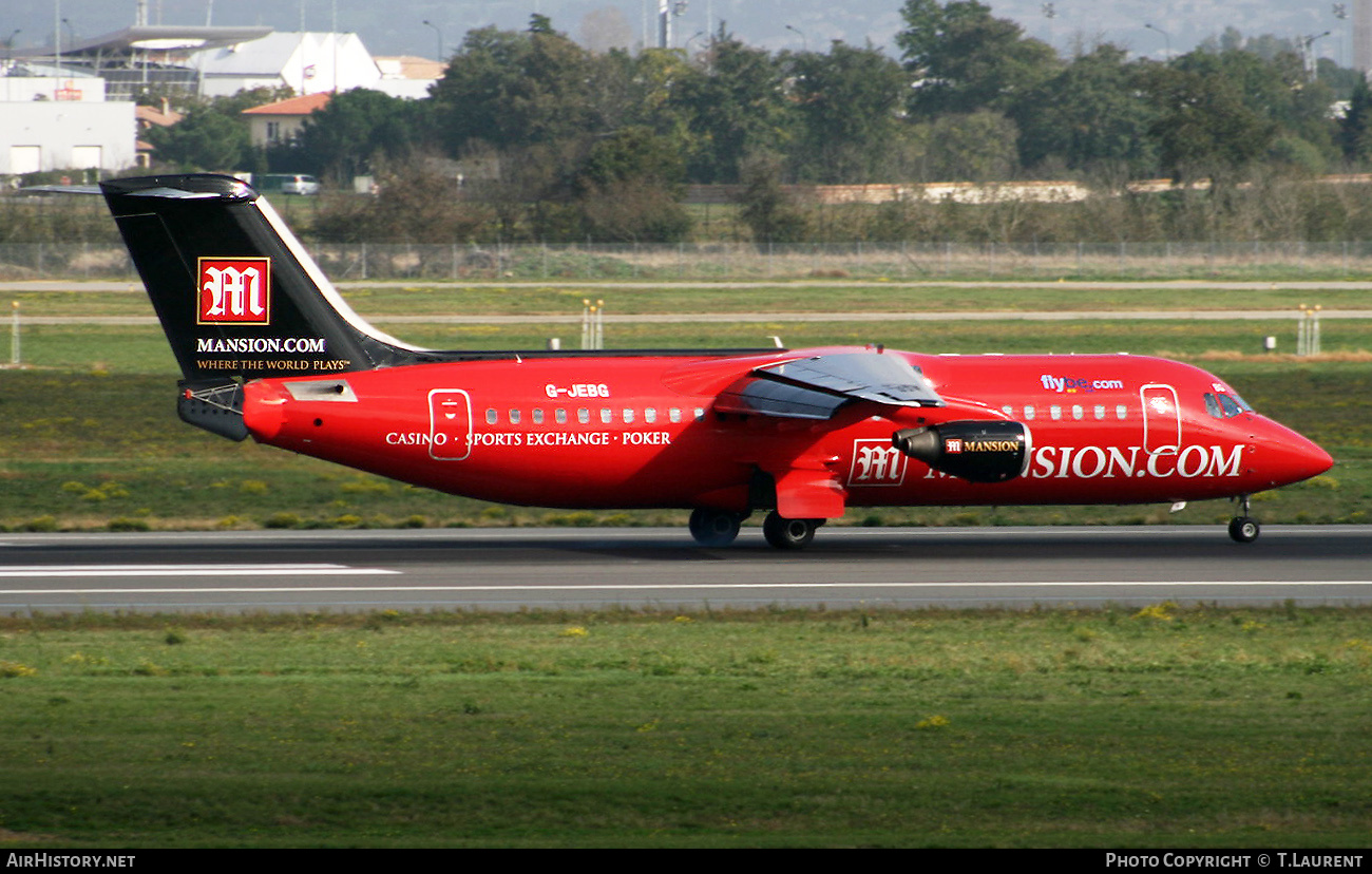 Aircraft Photo of G-JEBG | British Aerospace BAe-146-300 | Flybe | AirHistory.net #639238