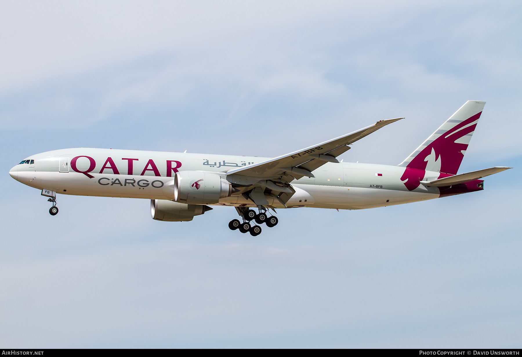 Aircraft Photo of A7-BFB | Boeing 777-FDZ | Qatar Airways Cargo | AirHistory.net #639239