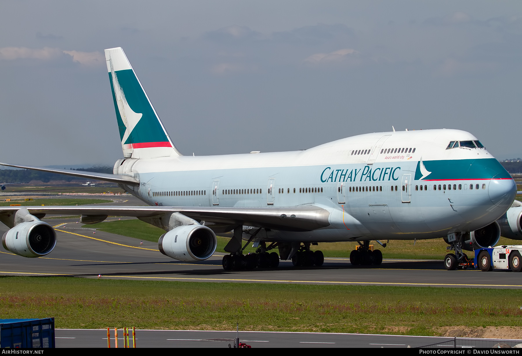 Aircraft Photo of B-HOV | Boeing 747-467 | Cathay Pacific Airways | AirHistory.net #639240