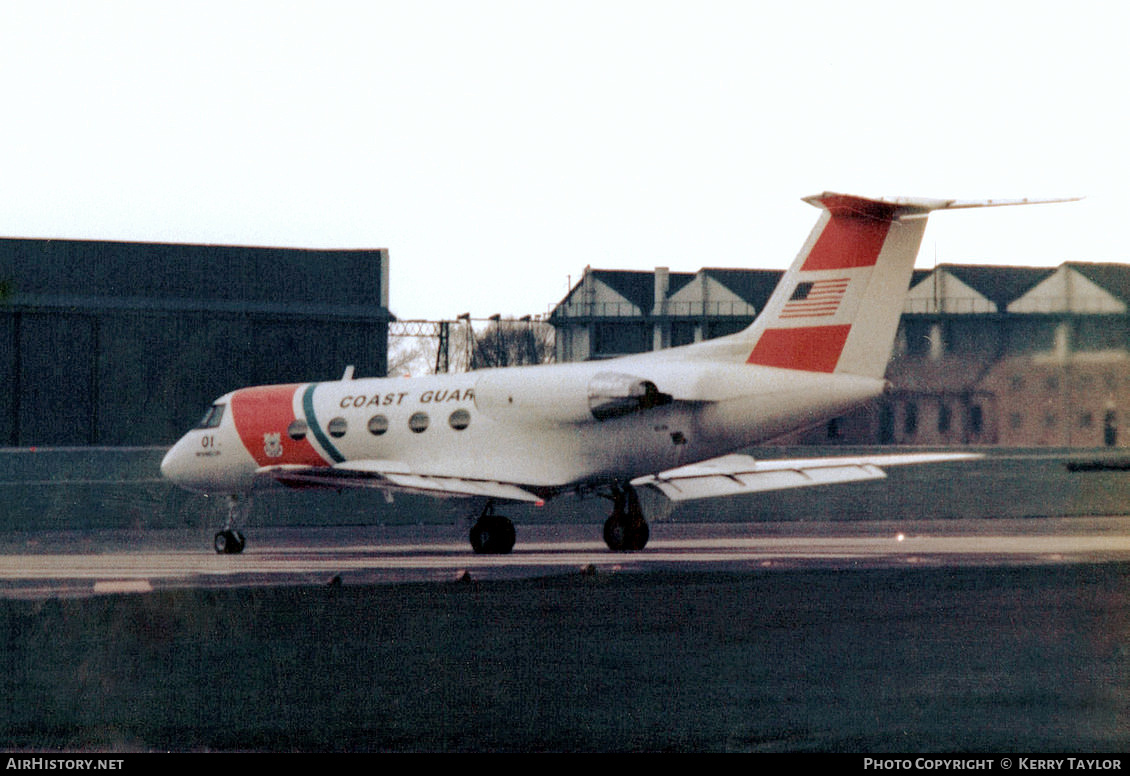 Aircraft Photo of 01 | Grumman VC-11A Gulfstream II (G-1159) | USA - Coast Guard | AirHistory.net #639250