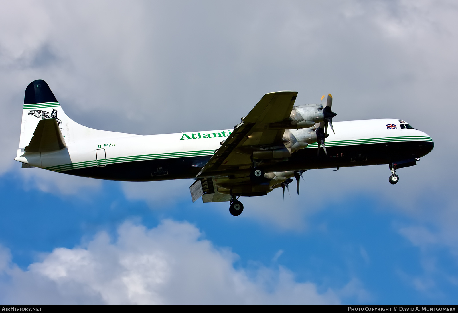 Aircraft Photo of G-FIZU | Lockheed L-188C(F) Electra | Atlantic Airlines | AirHistory.net #639258