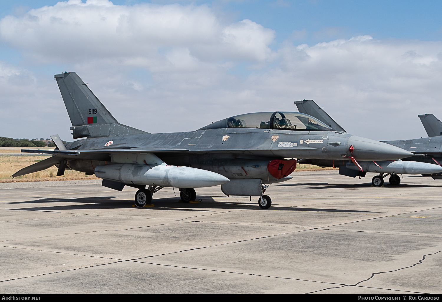 Aircraft Photo of 15119 | General Dynamics F-16BM Fighting Falcon | Portugal - Air Force | AirHistory.net #639272
