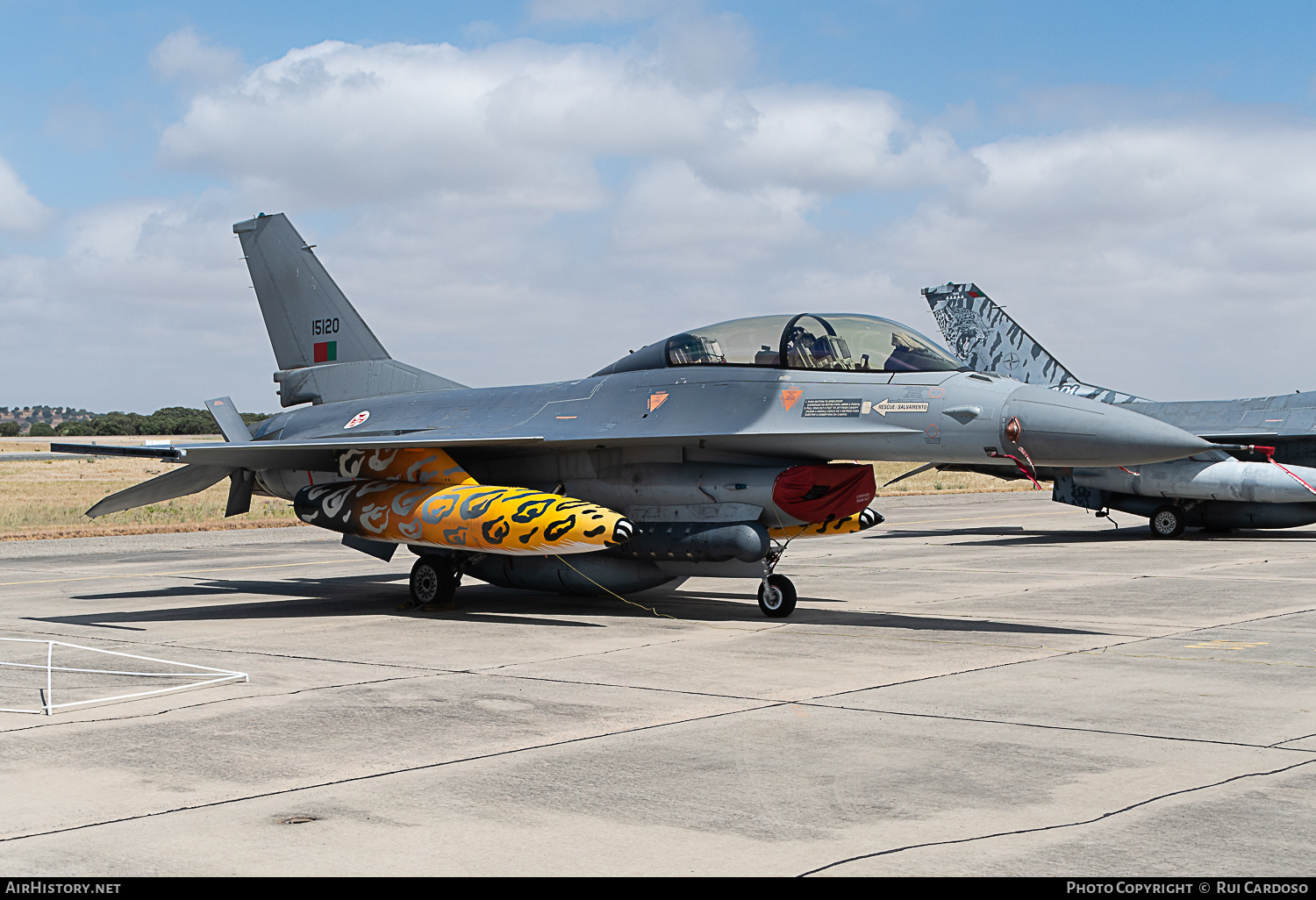 Aircraft Photo of 15120 | General Dynamics F-16BM Fighting Falcon | Portugal - Air Force | AirHistory.net #639276