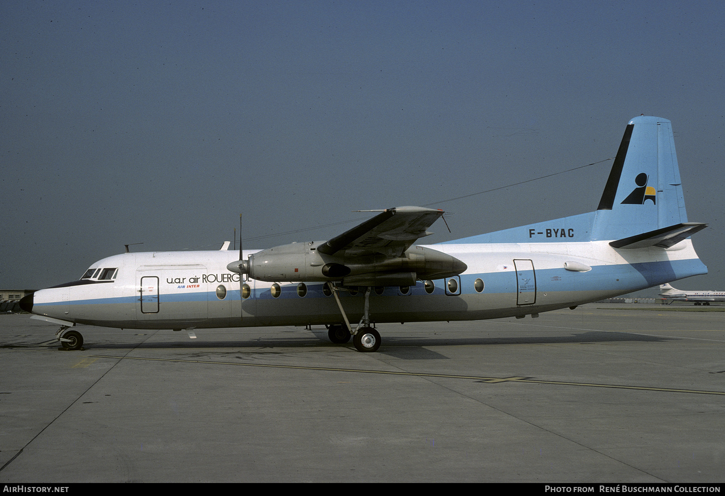Aircraft Photo of F-BYAC | Fokker F27-500 Friendship | Air Rouergue | AirHistory.net #639280
