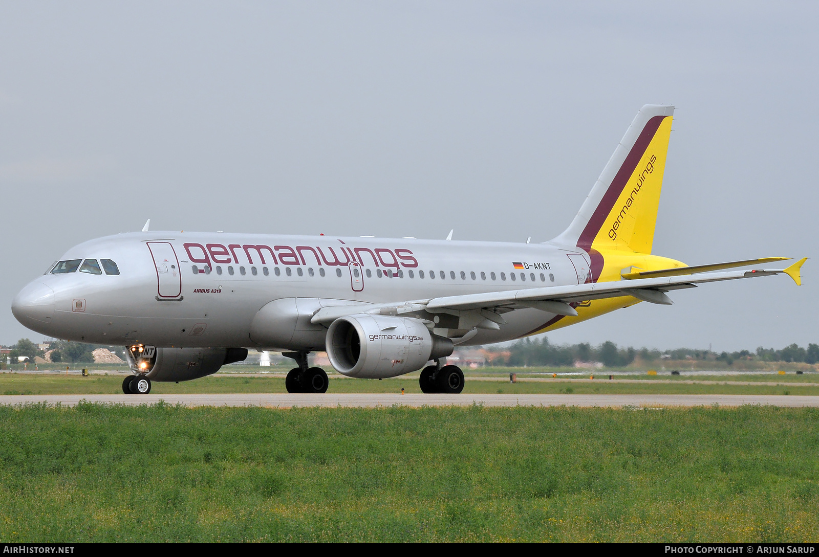 Aircraft Photo of D-AKNT | Airbus A319-112 | Germanwings | AirHistory.net #639281