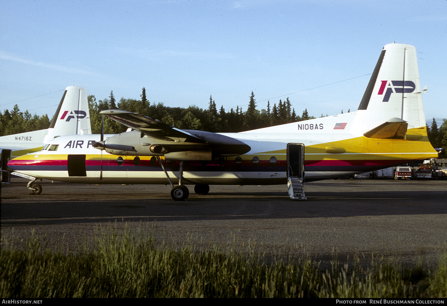 Aircraft Photo of N108AS | Fairchild F-27F | Airpac Airlines | AirHistory.net #639283