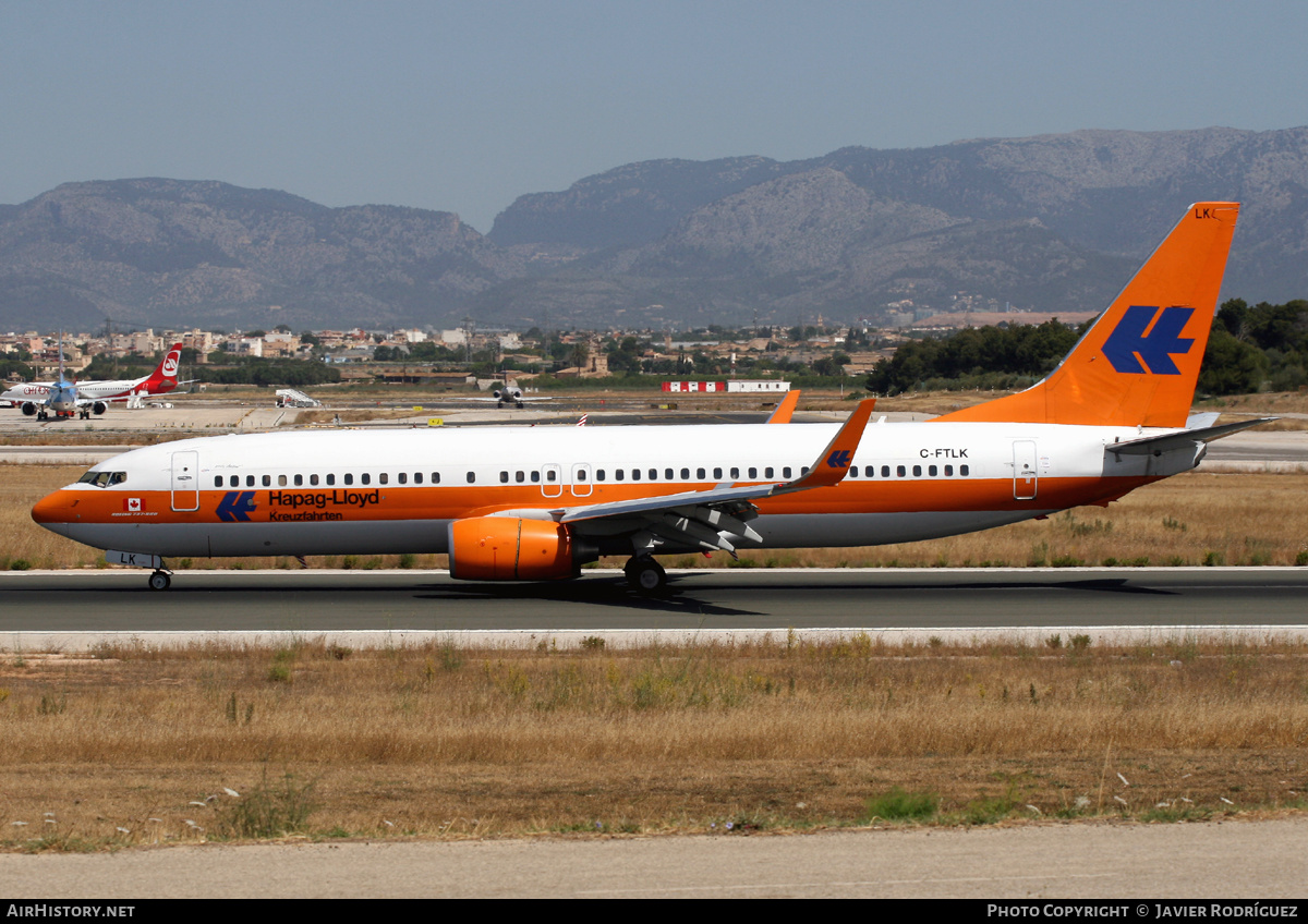 Aircraft Photo of C-FTLK | Boeing 737-8K5 | Hapag-Lloyd | AirHistory.net #639299
