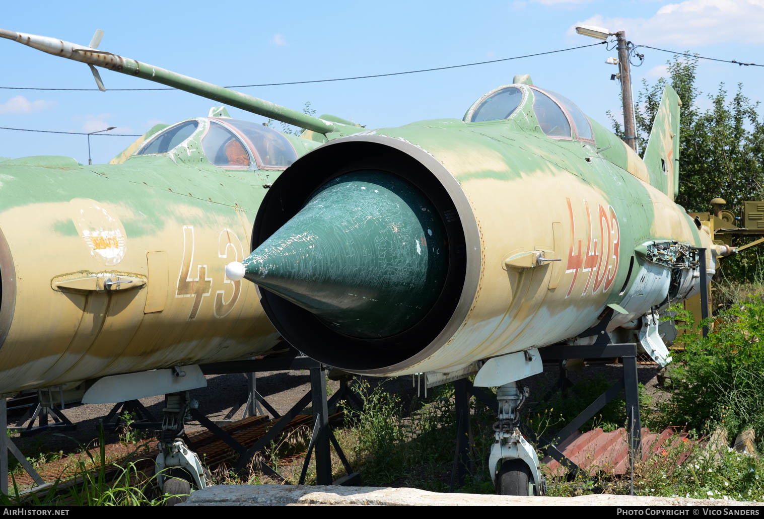 Aircraft Photo of 4403 | Mikoyan-Gurevich MiG-21MF | Hungary - Air Force | AirHistory.net #639306