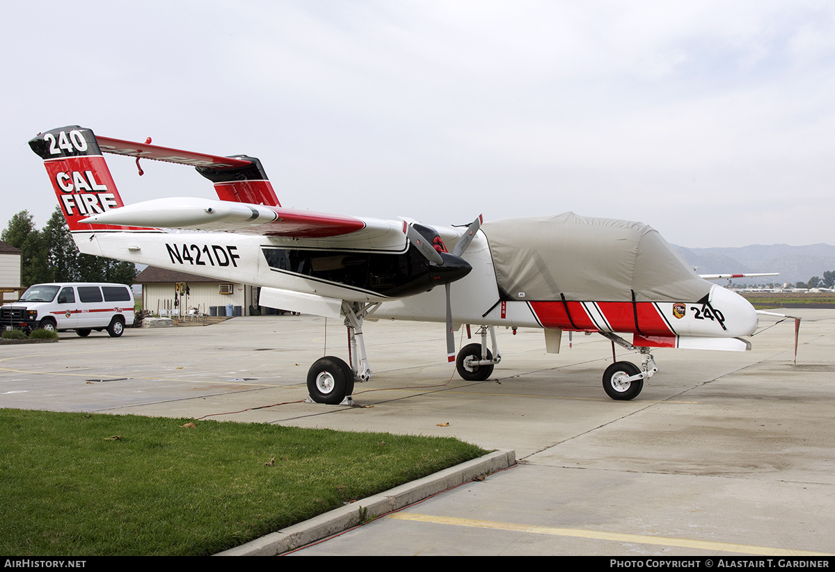 Aircraft Photo of N421DF | North American Rockwell OV-10A Bronco | Cal Fire - California Department of Forestry & Fire Protection | AirHistory.net #639317