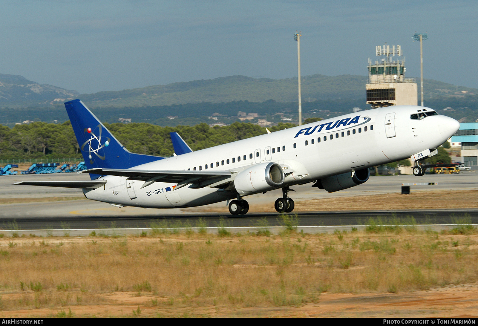 Aircraft Photo of EC-GRX | Boeing 737-46B | Futura International Airways | AirHistory.net #639329