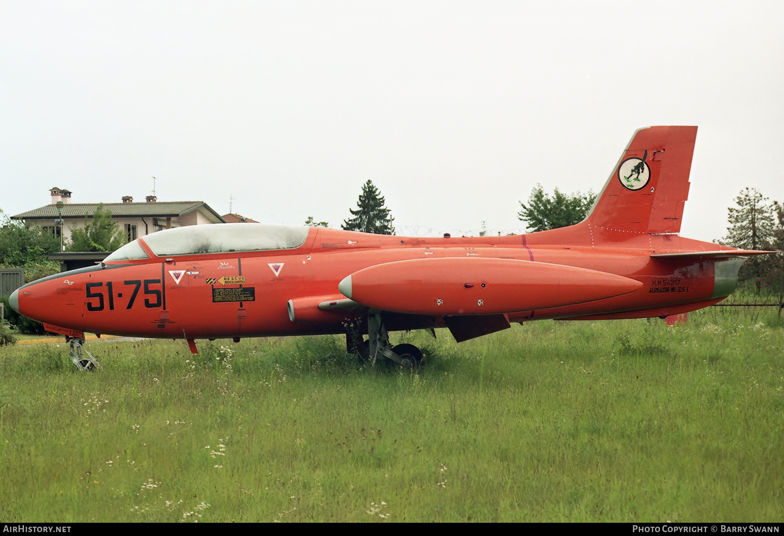 Aircraft Photo of MM54217 | Aermacchi MB-326E | Italy - Air Force | AirHistory.net #639344
