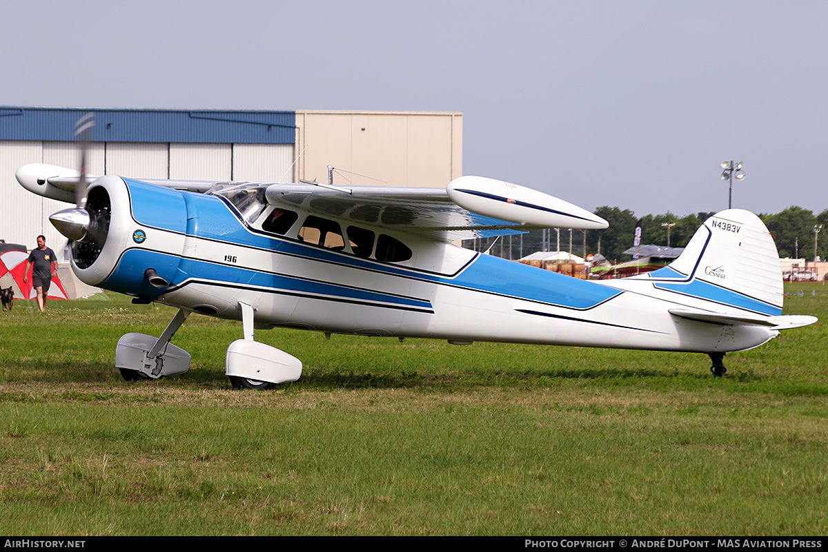 Aircraft Photo of N4383V | Cessna 195 | AirHistory.net #639345